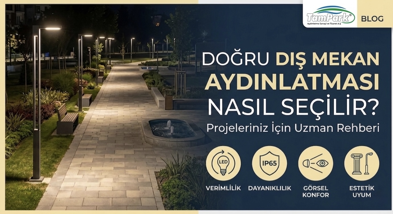 Doğru Dış Mekan Aydınlatması Nasıl Seçilir? Projeleriniz İçin Uzman Rehberi